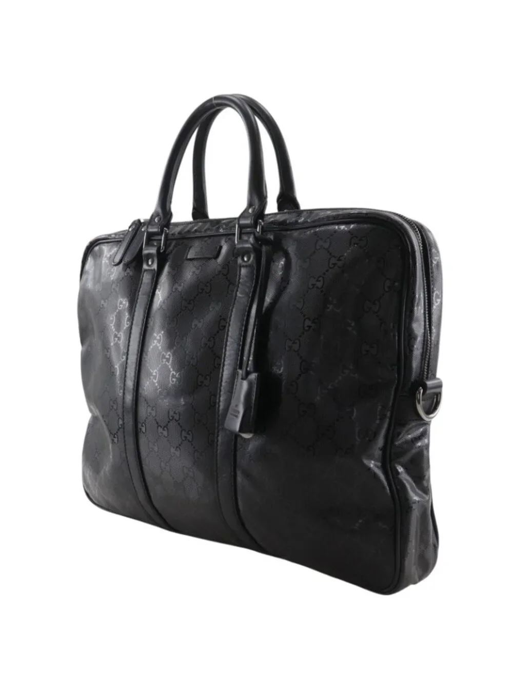 Gucci Briefcase GG Supreme Black Business
